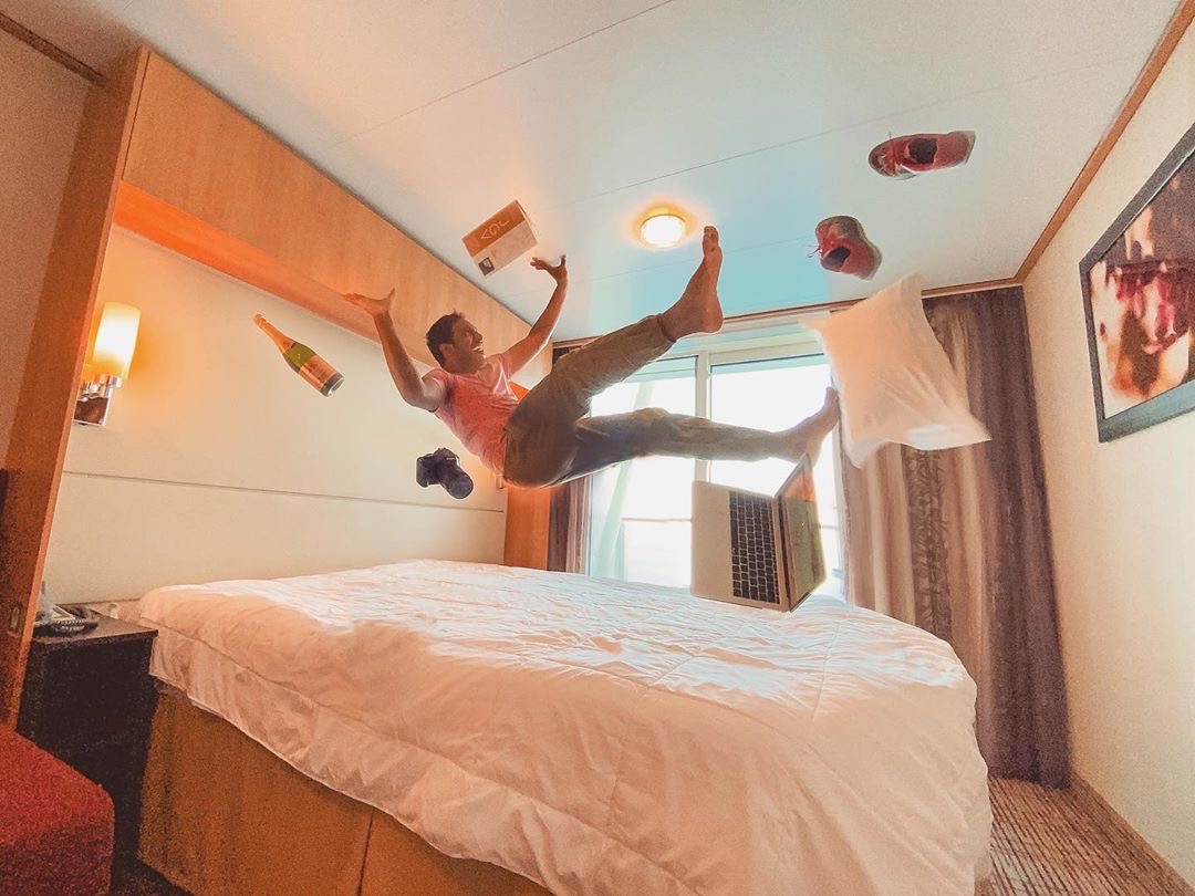 Another creative shot by one of our crew members: this one comes from <a href="/seenuyellapu/">Yellapu</a> on #CelebrityReflection!

Follow #IAmCelebrity for more fun updates from our captains and crew!