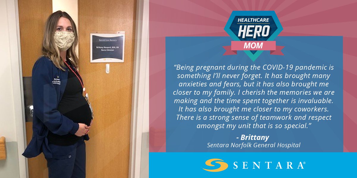 sentarahealth's tweet photo. This #MothersDay, we asked some of the Sentara moms what it's like to be a mom in healthcare during these unprecedented times. Their strength and dedication is inspiring.
#SentaraHeroes #WereInThisTogether https://t.co/mEJt3eIvGO