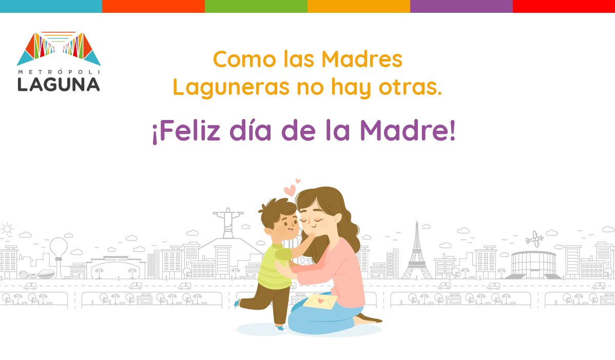 MetropoliLaguna's tweet photo. 👩‍🦱 ¡Las madres laguneras son unas guerreras! Comenta algo que sólo ellas hacen y etiqueta a tu mami para felicitarla.

Sí, ahorita no podemos juntarnos, pero, ¿ya le organizaron su festival casero de perdido por videollamada? Tengan iniciativa, mis hijos. 🤣 #DíaDeLasMadres https://t.co/orCBNLbfeJ