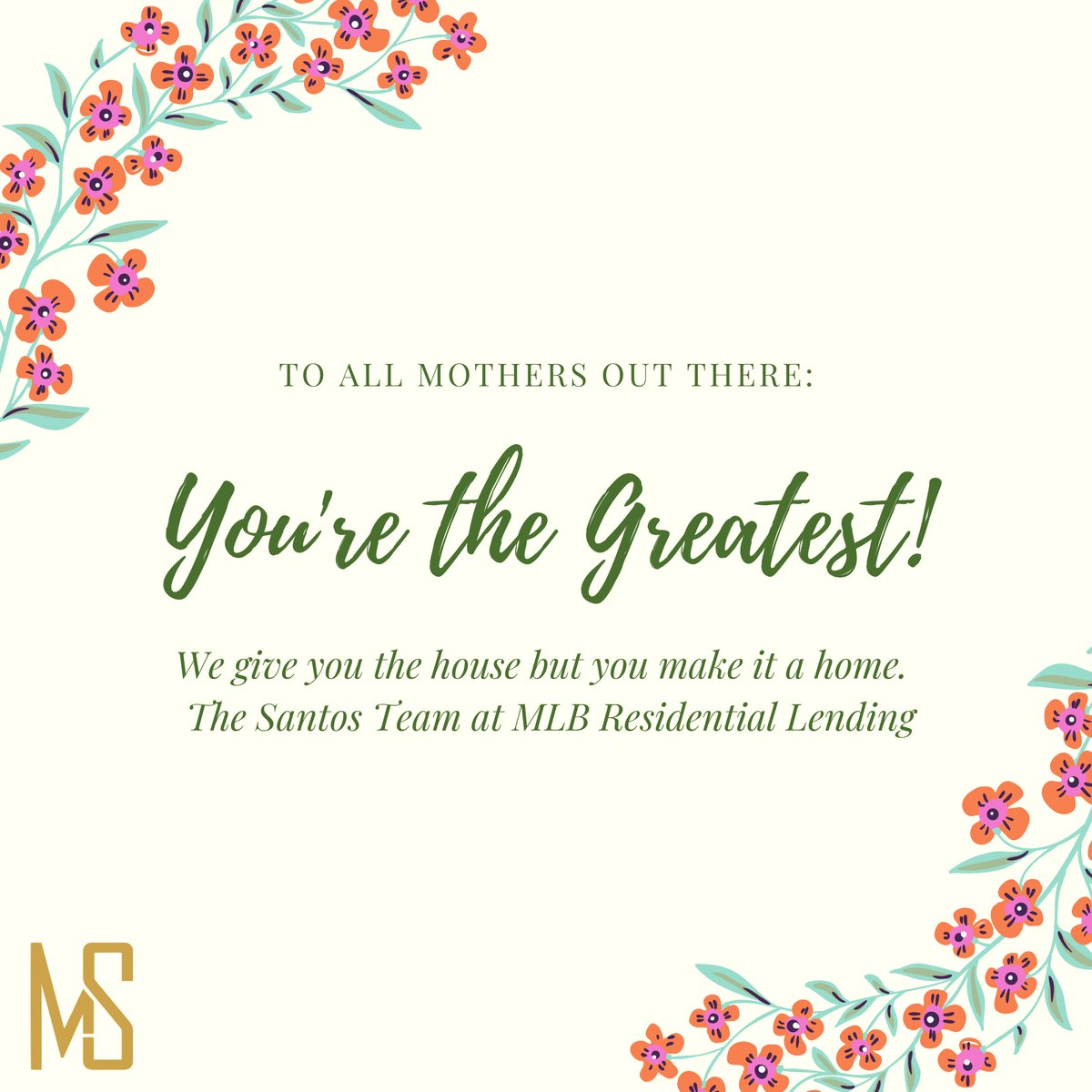 mlb_mortgage's tweet photo. Moms, we love you! 
.
We give you the home but YOU MAKE IT A HOME! 
.
.
#love #mom #weloveyou #mlb https://t.co/QqKE1nQSXs