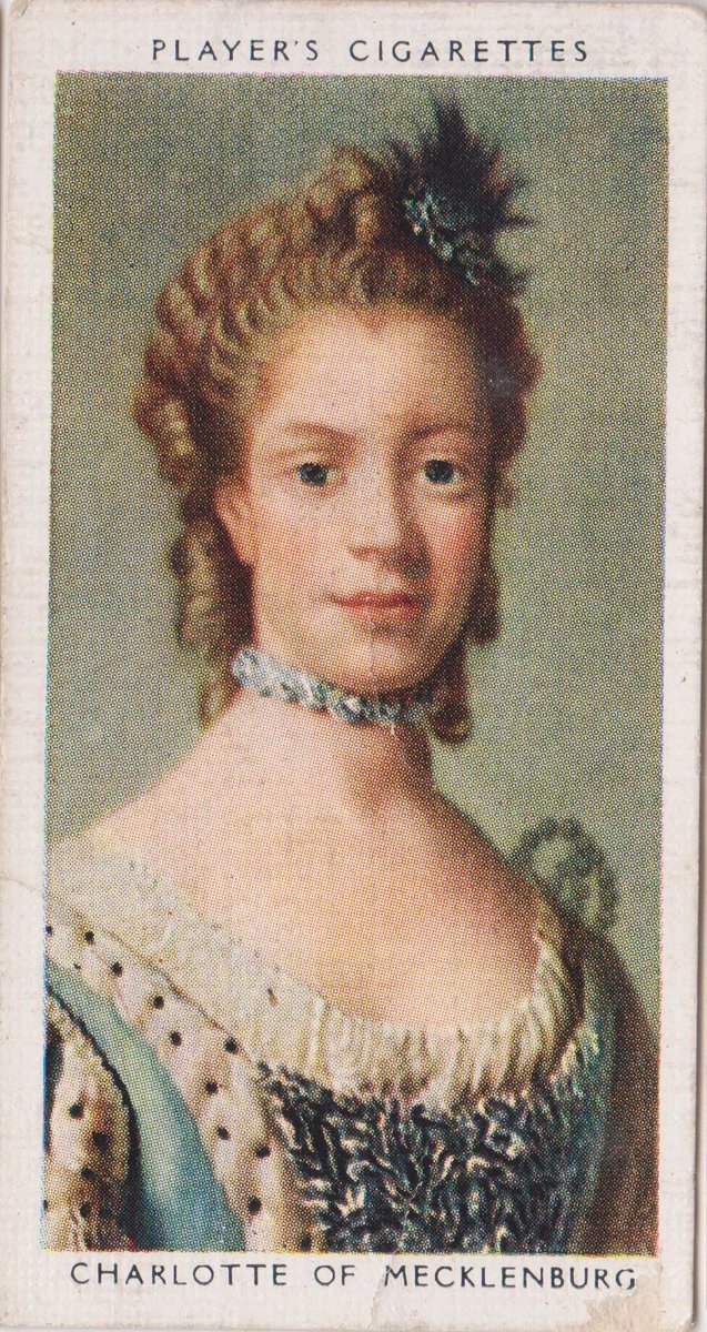 CardsPappy's tweet photo. Kings &amp; Queens of England - Charlotte of Mecklenburg - https://t.co/bGsA6CZ7Y0 - Born 19 May 1744 https://t.co/pYM9atAz78