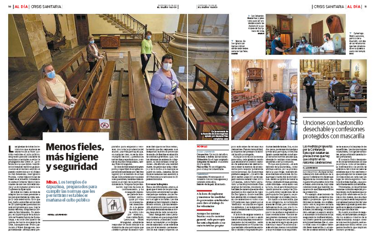majimeno's tweet photo. Espectacular el ejemplar de hoy de @diariovasco. #graciasperiodistas. https://t.co/24fEEMduML