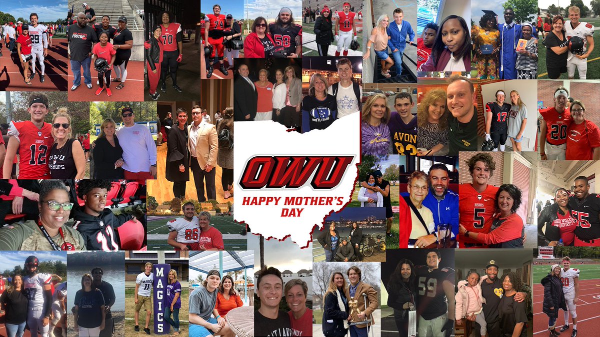 OWUFB's tweet photo. ⚫️🔴 Happy Mother's Day from our family to yours! Thank you to all moms for everything you do #FOE https://t.co/slsYjRtVm9