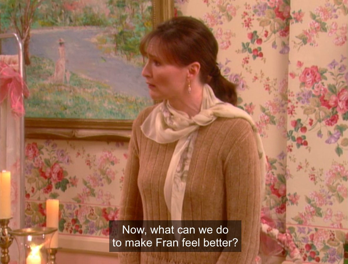 These are for all the people who have a friend named Fran. Make them (us) smile.  #TheNanny 3/7