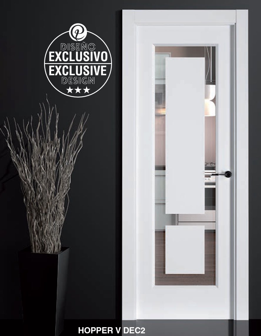 Modelo Hopper Lacado Blanco con maderasperafort.es