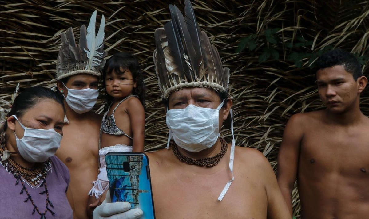 World_Govern's tweet photo. #Amazonas indigenous people are in danger of being "wiped-out" by the #ChinaVirus. https://t.co/9pjzdLrmqD