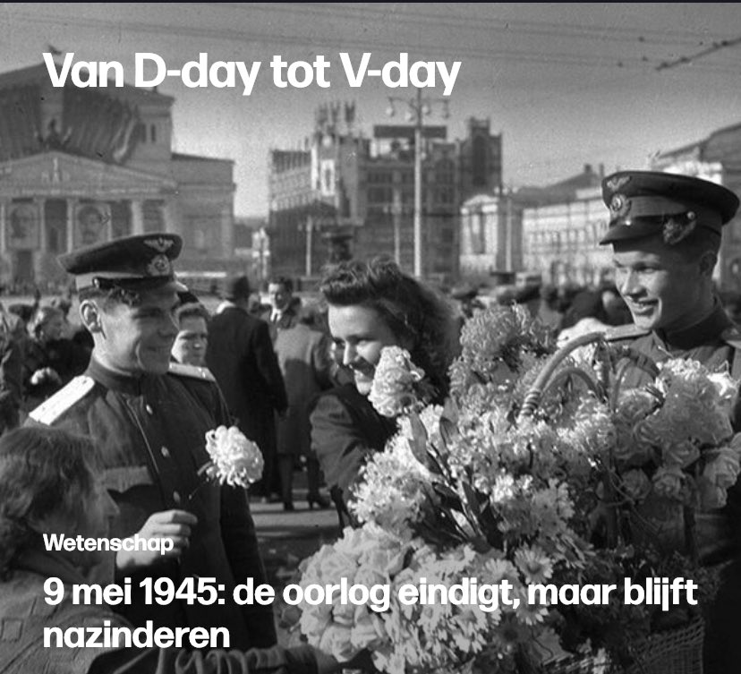 ChristofChapsis's tweet photo. Dit lees ik op de website van @vrtnws Cynisch onbedoeld woordgrapje dat NaZindert. #vrtnws #VDay75 #bevrijdingsdag2020 https://t.co/90NNZJG4UK