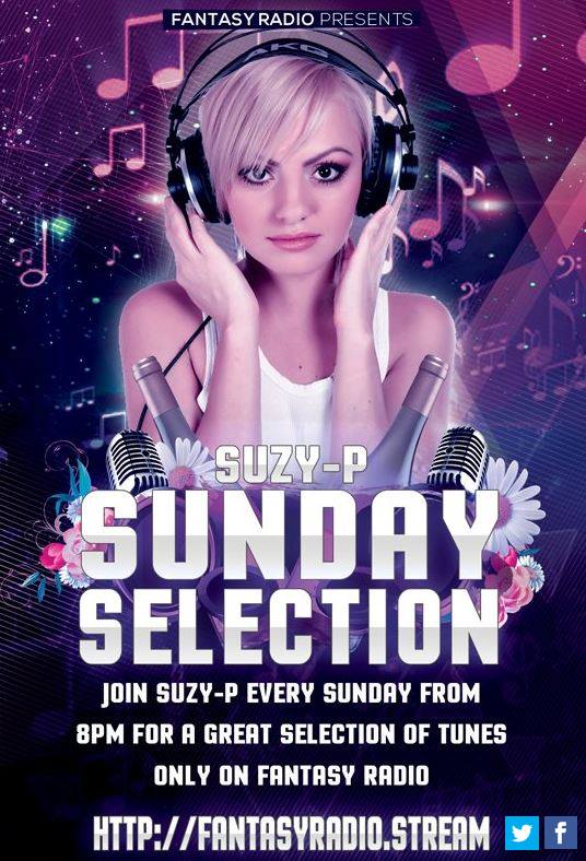 Suzy -P  Sunday  Seletion 8pm (GMT)  on fantasyradio.stream with Featured Artist 
<a href="/abandcallederie/">E.R.I.E.</a>  and  <a href="/NorvaldKjenstad/">Kid Norkjen</a> also Inc  <a href="/ChrisRayKing1/">chrisrayking</a> <a href="/Delerium65/">The Delerium Trees</a> <a href="/Bangulo16/">Bangulo</a> <a href="/RufuskingBand/">Rufusking</a> <a href="/inwaterofficial/">iNWATER</a> <a href="/chrisbeermusic/">Chris Beer</a> <a href="/foxleyinfo/">Phillip Foxley</a> and  many  more  x