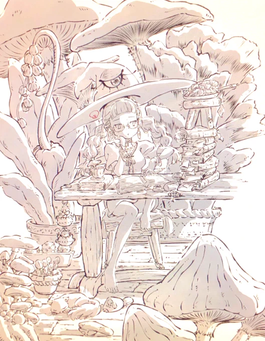 『キノコ 〜蛍雪〜』 