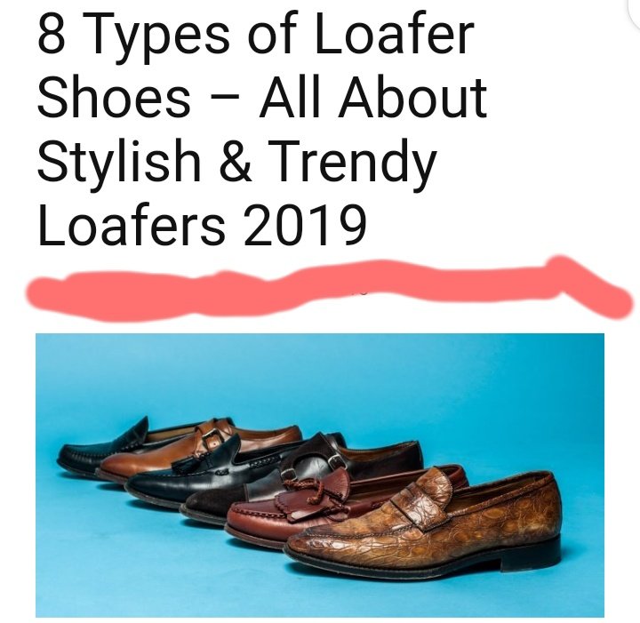 NAMES OF LOAFERS ALL GUYS MUST KNOW.Well, basically we refer to all flat unlaced shoes as loafers especially those that do not fall under the categories of Debby, oxford, boot, brogue, monk strap etc.It is important for all styled nigger to know shoe names.ThreadPlease rt