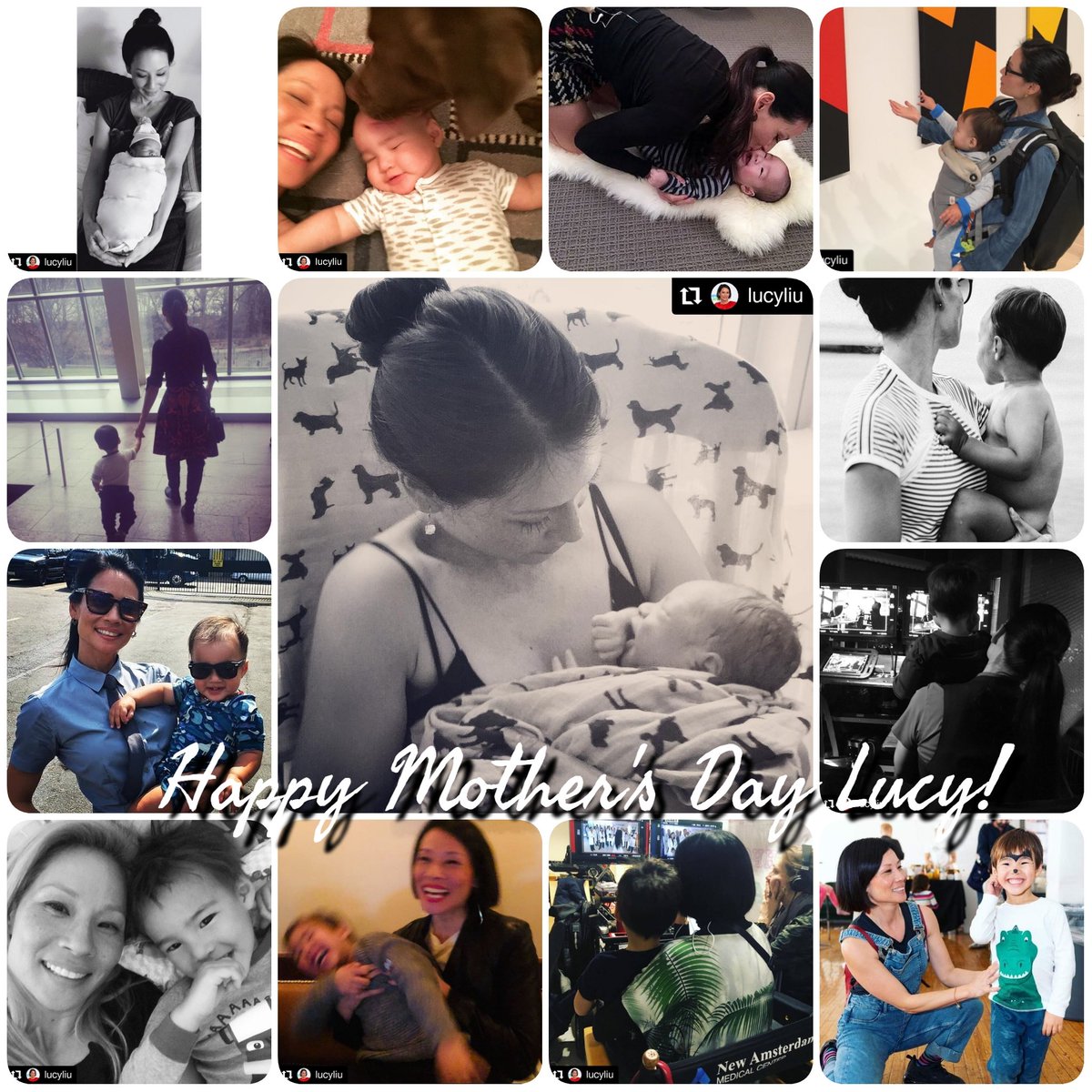 myqueenlucyliu's tweet photo. #HappyMothersDay's to our #LucyLiu and all the moms! ❤ Being a single mom by choice is, I am sure, not an easy feat but Lucy has shown so much grace and strength in what she does! 💃#kickassmom #LucyandRockwell #celebritymoms https://t.co/puOBAn11rC