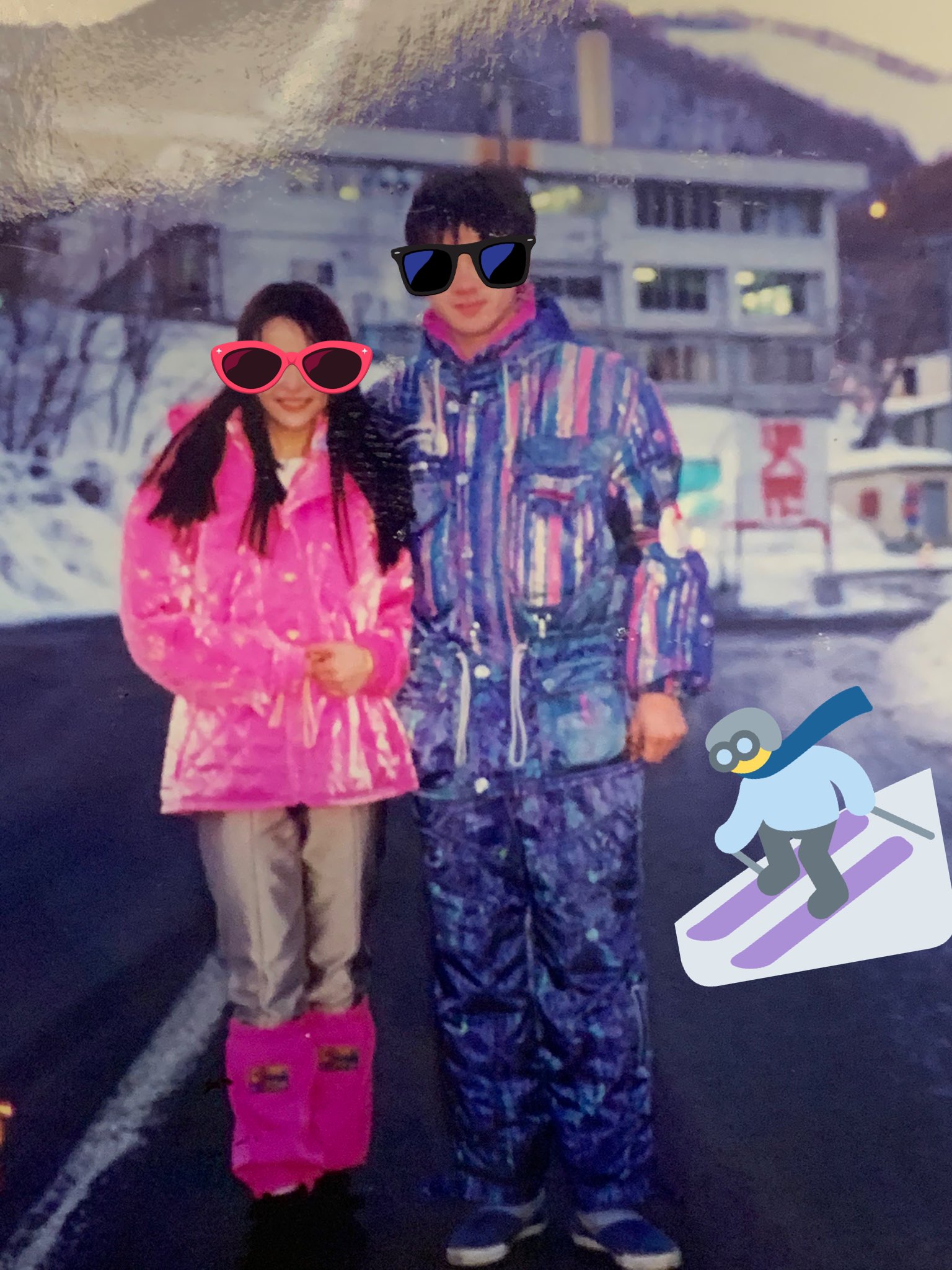 バブル時代）スキーウェア