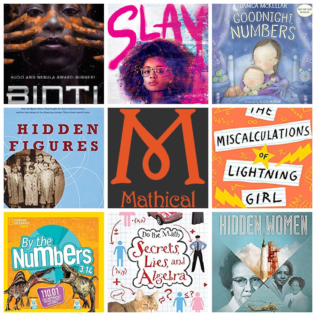 LibSCHS's tweet image. Yet more #Mathical titles we get to add to our library thanks to their collection development grant! ❤️