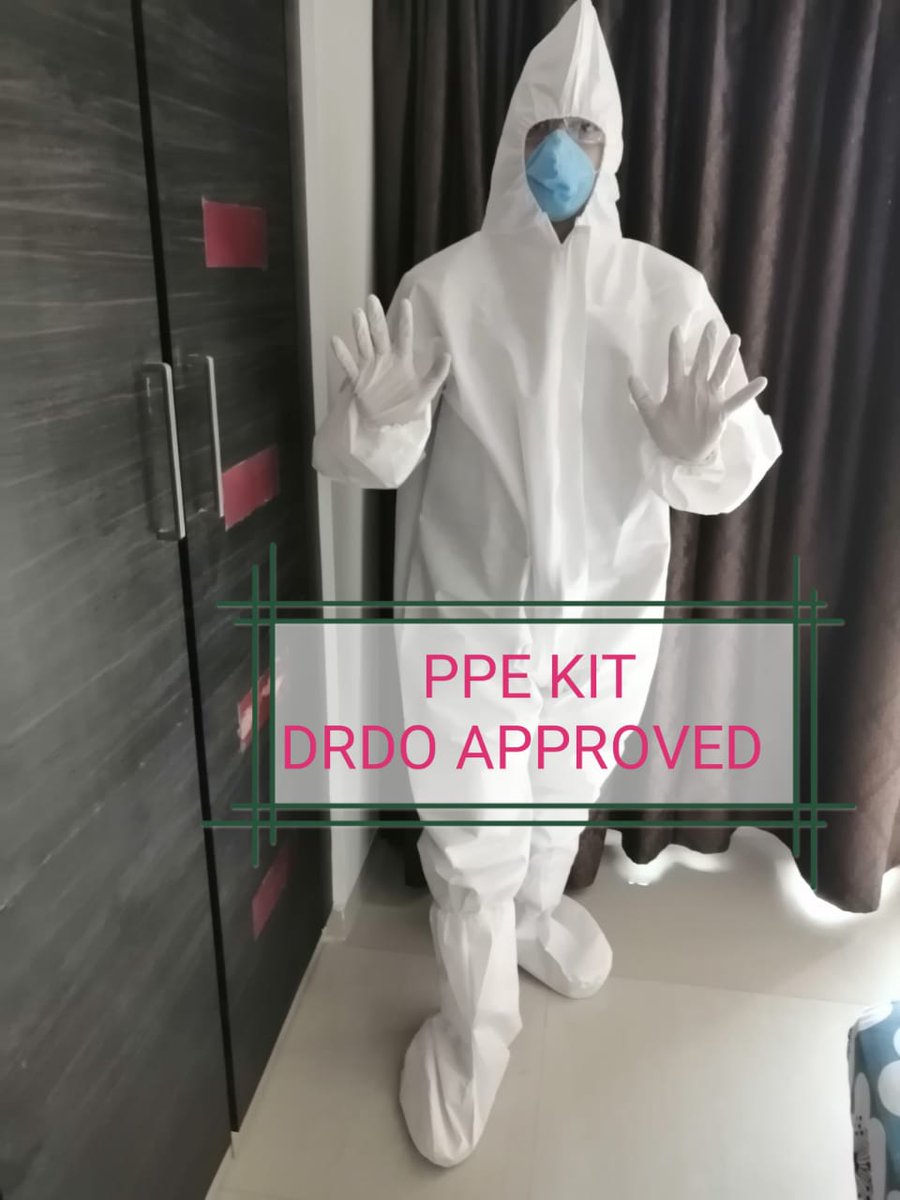 anujmehra2012's tweet image. @MumbaiPolice @isro @narendramodi @PMOIndia  PPE KIT  AVAILABLE FOR SUPPLY PRICED AT 250 ₹  PER PIECE TAKING ORDERS NOW.#PPEkits #ppemanufacturing #PPENow