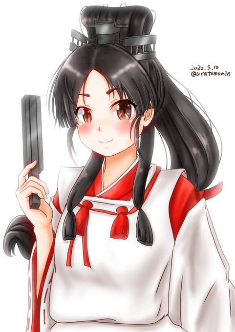 わしの出番か?
#艦これ版深夜の真剣お絵描き60分一本勝負 
#艦これ版真剣お絵描き60分一本勝負_20200510
#日進 #艦これ 