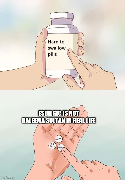 Hard to swallow pill