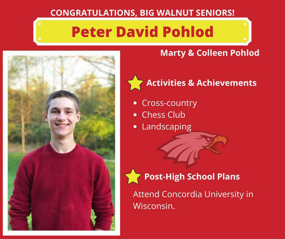 BWLSD's tweet photo. WAY TO GO, BIG WALNUT SENIORS!🦅 This ⭐amazing⭐ group of students are preparing for their next big step and we wish them the best of luck! 𝐉𝐨𝐢𝐧 𝐮𝐬 𝐚𝐬 𝐰𝐞 𝐂𝐎𝐍𝐆𝐑𝐀𝐓𝐔𝐋𝐀𝐓𝐄 𝐓𝐇𝐄 𝐂𝐋𝐀𝐒𝐒 𝐎𝐅 𝟐𝟎𝟐𝟎.👏 
Congratulations! #InspireAndGuide #BWClassof2020 https://t.co/p8N3SXuIaN