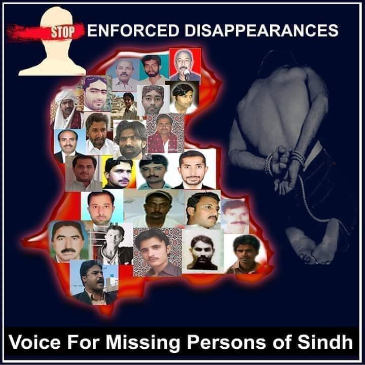 AmeerazadP's tweet photo. #ReleaseMissingPersonsOfSindh 
هي سڀ سنڌ کي وطن چوڻ جي ڏوھ ۾ کنڀي گم ڪيا ويا آهن , هنن جي آزادي لاء جدوجهد جاري رهندي https://t.co/omk5R6MYym