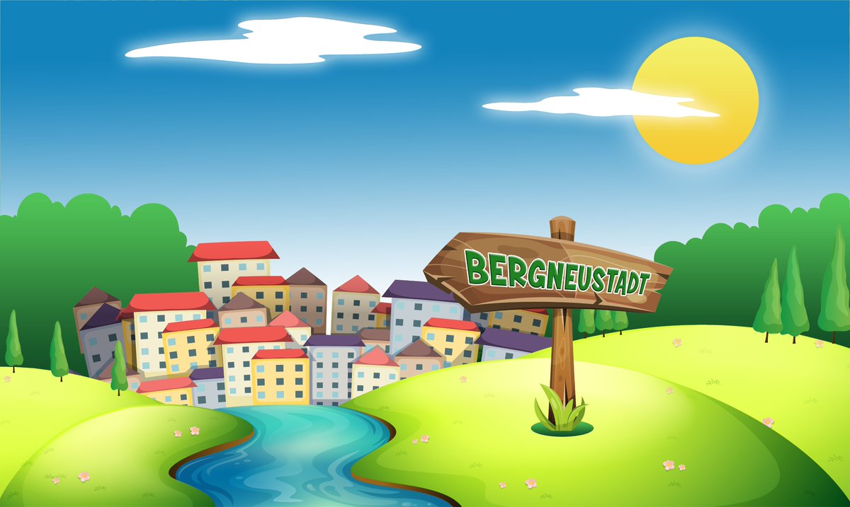 Ok. Ich hatte es heute eigentlich nicht vor noch zu arbeiten. Aber für mich ist ja jeden Tag wie Freitag. Hatte gerade Lust. Hier das Ergebnis. Bild Bergneustadt aus meinem Kinderbuch.

Wie gefällt euch das?