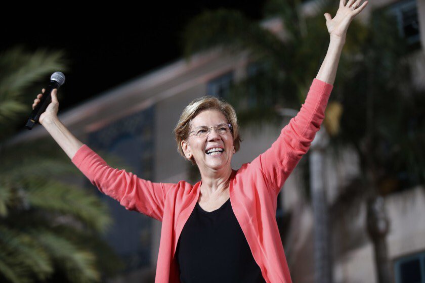 Happy Mother’s Day! To celebrate, here’s a thread of Elizabeth Warren as flowers   #MothersDay  