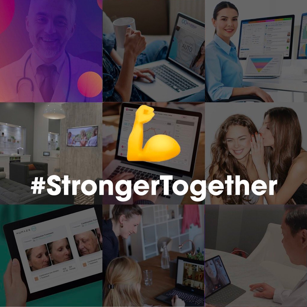 GoDermPRO's tweet photo. We're excited to announce that #DermPRO has teamed up with some of the best companies in aesthetics practice marketing and management to help you save $ and come back stronger than ever. Learn more about how you can do more with less at https://t.co/NBr55BWK9i 
#strongertogether https://t.co/WfGqSmpfQS