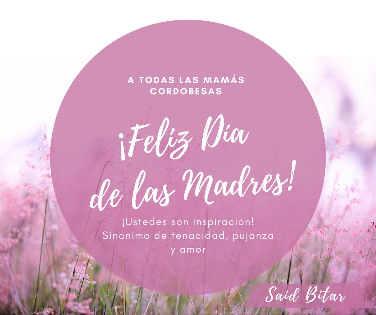 #DíaDeLasMadres #FelizDíaMamás #MadresCordobesas