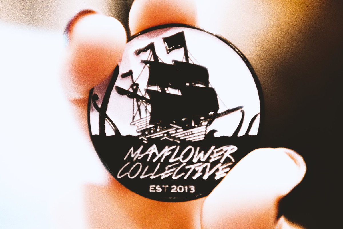 mayflower hasn’t done much in a while but i found a box with some old shirts, sizes s-l. pay what you want, all $ will be donated to local mutual aid groups to help keep families fed during the pandemic. all orders over $20 get a free pin. dms to order