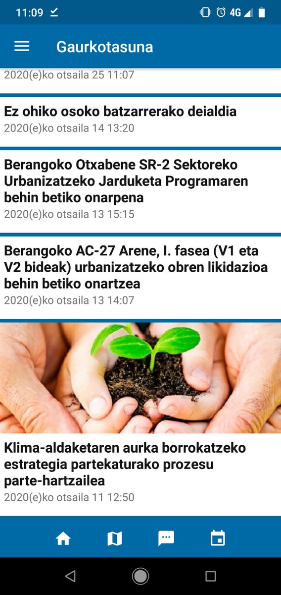 El ayuntamiento de Berango hace que la palabra hipocresía se quede corta.