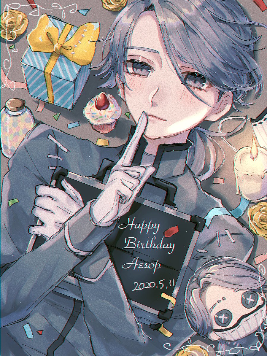 ট ইট র う鷺 Happy Birthday イソップくん イソップ カール誕生祭 納棺師誕生祭 Identityv イラスト