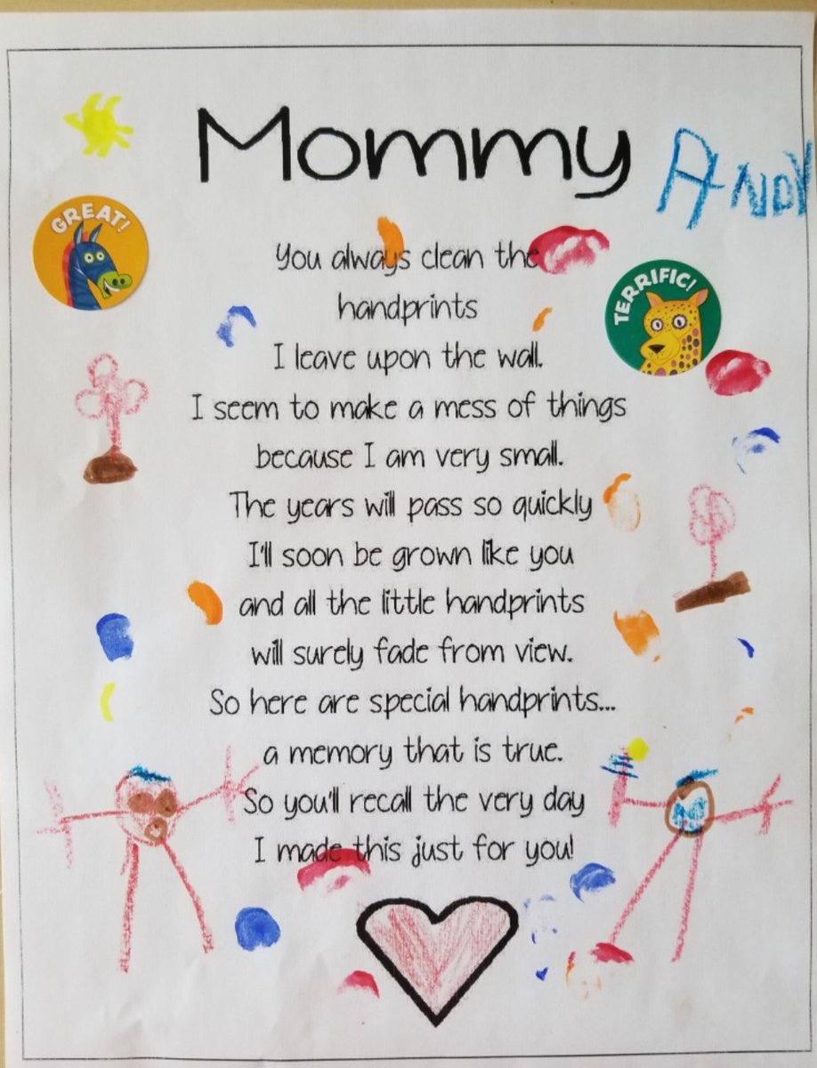 MrsC_dece's tweet photo. Happy Mother's day to all of our special moms! We appreciate you🤗❤ Our ss shared some of their crafts that we worked on this week. Please have a listen to this song we shared with our class and we hope you all have a wonderful day! @smiycdsb 

https://t.co/C0E3iYMYyW https://t.co/hjQh3z3UFK