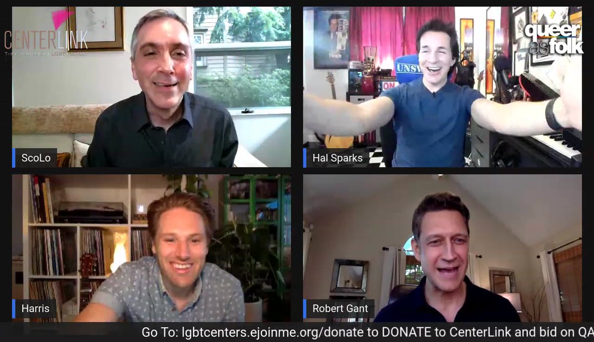 RandyHarrisonSp's tweet photo. Screencaptures QAF Reunion. 20th Anniversary
#queerasfolk #centerlink

https://t.co/u7MQdNwfvp https://t.co/I2Su8Jv3bP