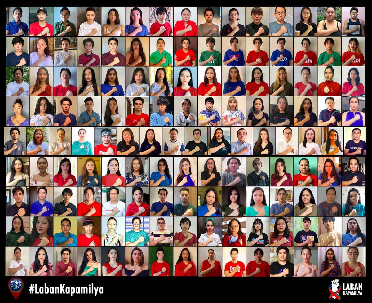 AlfredBelievers's tweet photo. #LabanlangKapamilya ❤️💚💙 https://t.co/rcghRXcSCz
