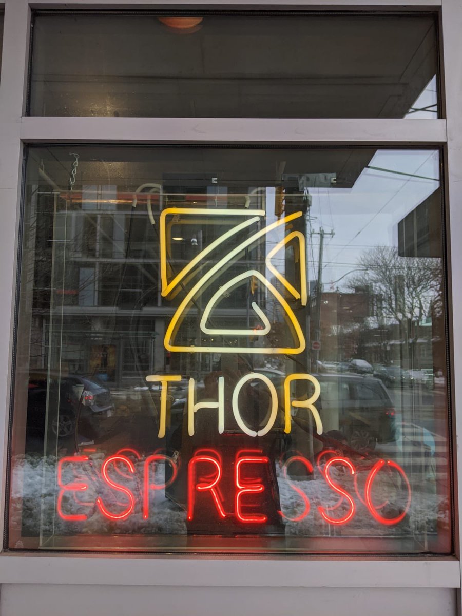 mstu_ng's tweet photo. Missing the best vanilla bean latte in town! #thorespressobar #odincoffeeroasters #StandWithOwners @TELUSBusiness https://t.co/FUncm3RlBR