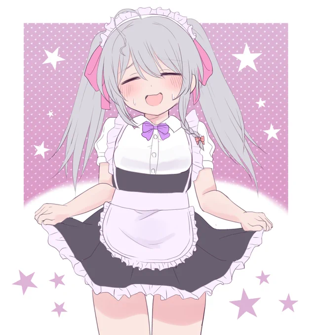 フリフリメイド服ツインテてるこがどうしても欲しかったので調達してきました 