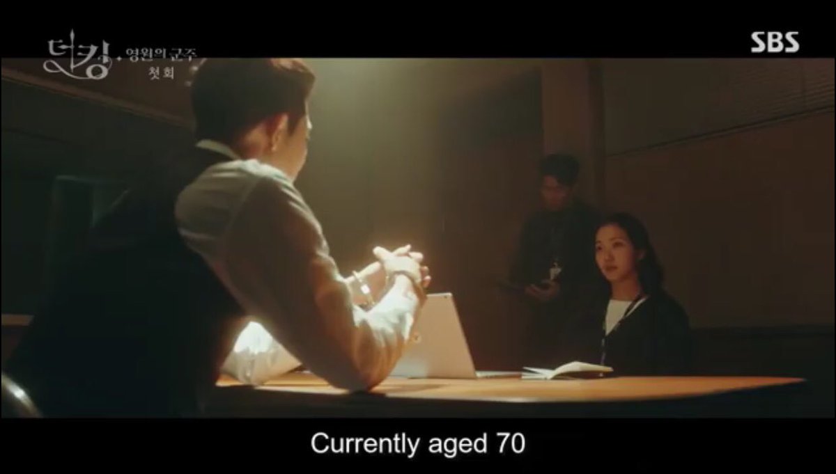 FIRST THINGS FIRST. time plays a vital role here since there is a time-travel element. tae-eul and shin-jae are interrogating lee lim sometime in the present. THE PRESENT YEAR IS 2020. LEE LIM HIMSELF ACTUALLY CONFIRMED IT.  #TheKing_EternalMonarch   #thinktkem
