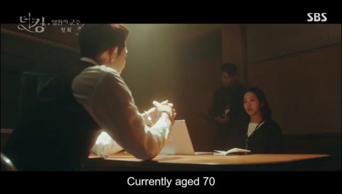 FIRST THINGS FIRST. time plays a vital role here since there is a time-travel element. tae-eul and shin-jae are interrogating lee lim sometime in the present. THE PRESENT YEAR IS 2020. LEE LIM HIMSELF ACTUALLY CONFIRMED IT. #TheKing_EternalMonarch  #thinktkem