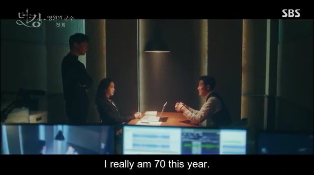 FIRST THINGS FIRST. time plays a vital role here since there is a time-travel element. tae-eul and shin-jae are interrogating lee lim sometime in the present. THE PRESENT YEAR IS 2020. LEE LIM HIMSELF ACTUALLY CONFIRMED IT. #TheKing_EternalMonarch  #thinktkem