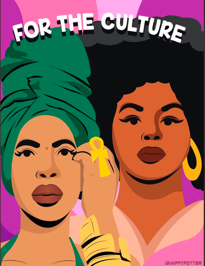 BellingerLindz's tweet photo. "It was the most wholesome thing I’ve witnessed in a long time - and I teach at a kindergarten." #musicloveonig ~This article!🥰 https://t.co/dYWyvJoiFf Words: @BlerdU Artwork: @ItsHippyPotter #ErykahBaduvsJillScott #Verzuz #lessbattlemoresisterhood @fatbellybella @missjillscott https://t.co/ZF8lPqyTwp