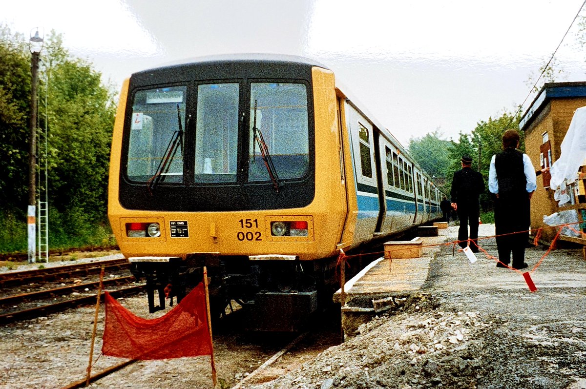 huwsdavis's tweet photo. Here you go @GarethDennis
Passenger service out of Derby
That's how you deal with stepping distances....not sure about the "buffer stop" though
#Class151 https://t.co/hgZePgJBDF