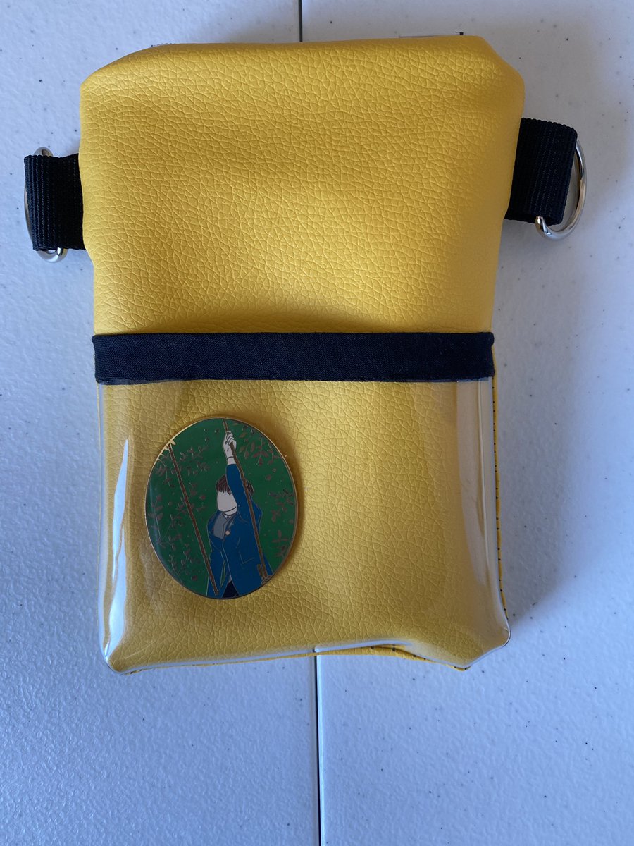 GingerPeachy7's tweet photo. Made my first ita bag! Got a lot of adjustments to make for the next one but need to make mistakes to learn! Fanta can for tiny reference 😂😂😂 loving @lw_pins pin in the wee front pocket! #itabag #itabags #bts #btspins #kpop #kpoppins #handmade #handmadebag https://t.co/pn1ebrCzbz
