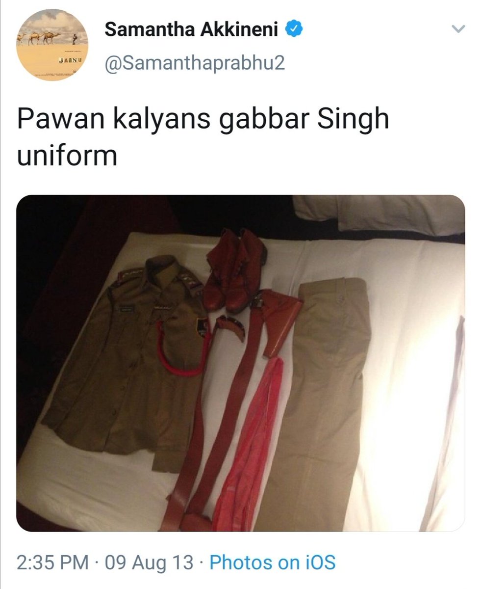  @PawanKalyan 's Gabbar Singh outfit anta.. #8YrsOfGabbarSinghHysteria