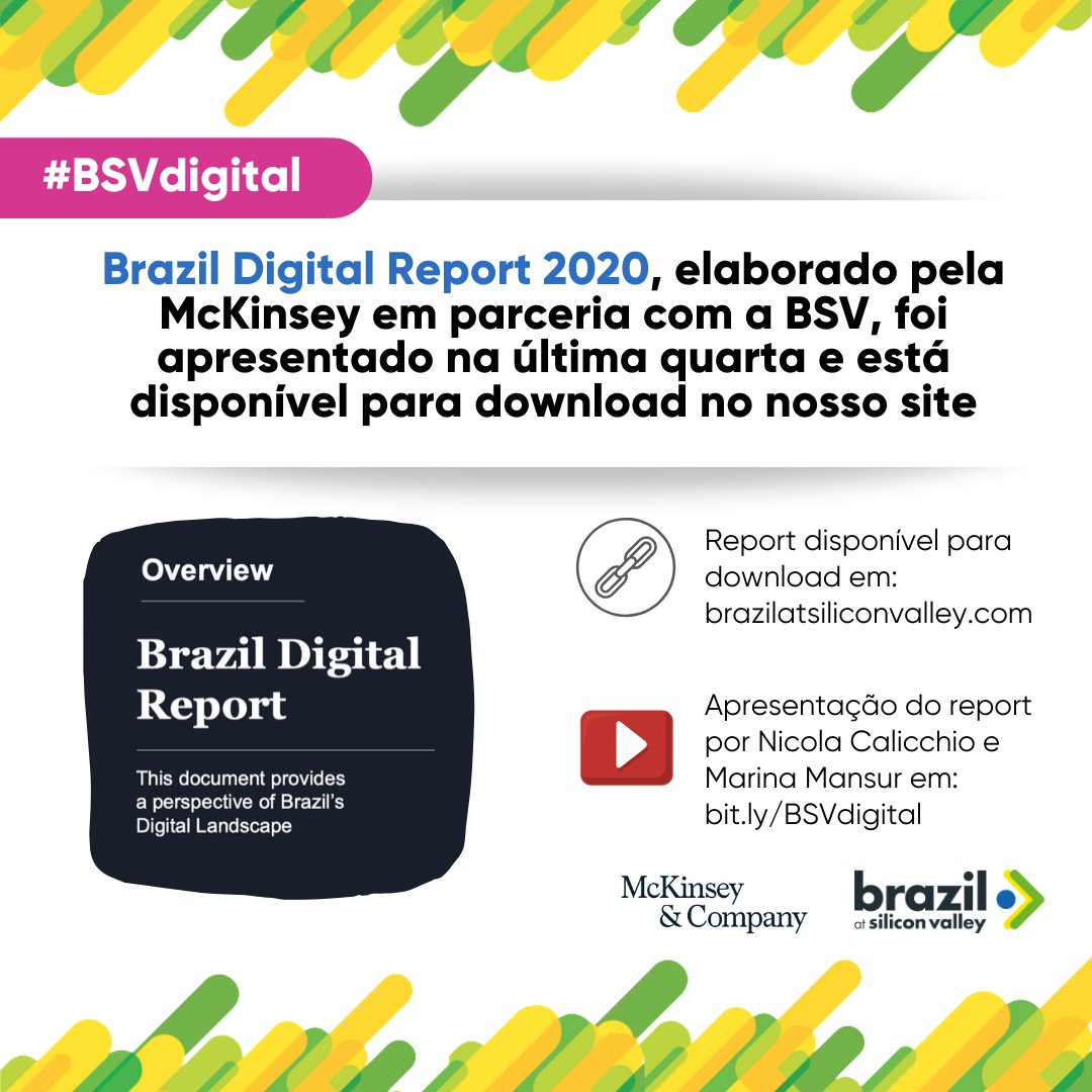 BrazilatSV's tweet photo. Brazil Digital Report 2020 está disponível para download no nosso site: https://t.co/umdLcdq68f. Não deixe de conferir! https://t.co/UEtJv1zsjb