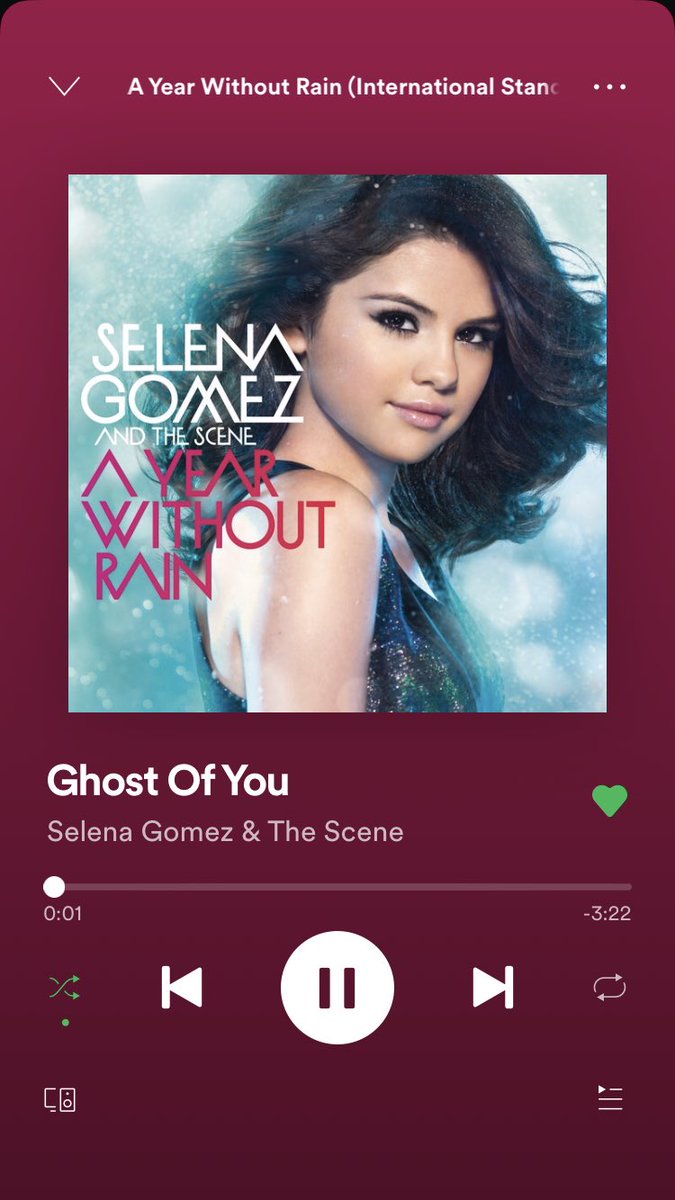 #13 ghost of youemotional song, fetus selena served with this one