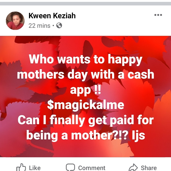 MulattoKween's tweet photo. $magickalme
Cash app me for mothers day 😍
Thank you thank you thank you https://t.co/P4orDhD9cA