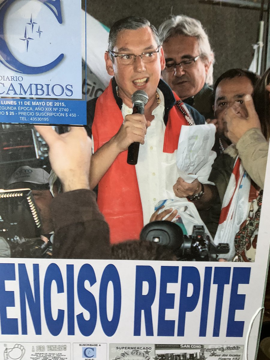 PajaroEnciso's tweet photo. Hace exactamente 5 años nos dieron el mayor respaldo posible, hoy en tiempos difíciles seguimos con un gran equipo trabajando por la gente. @amo_62florida https://t.co/uGs34SlLGa