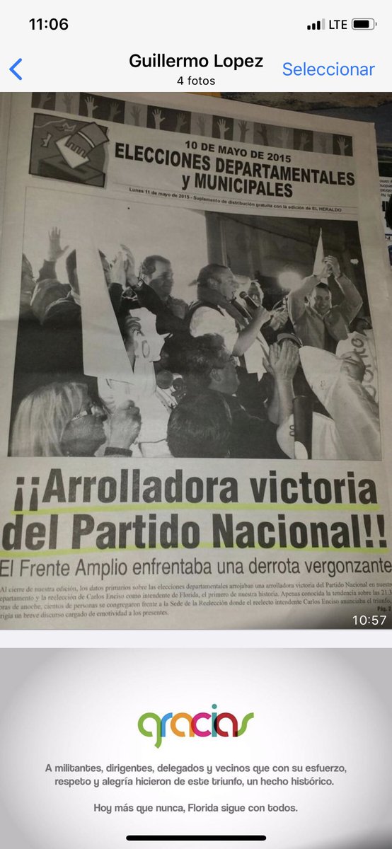 PajaroEnciso's tweet photo. Hace exactamente 5 años nos dieron el mayor respaldo posible, hoy en tiempos difíciles seguimos con un gran equipo trabajando por la gente. @amo_62florida https://t.co/uGs34SlLGa