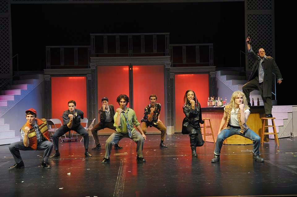 KStateTheatre's tweet photo. This week's #TBT is to our Fall 2013 performance of The Wedding Singer! 

This performance was directed by Dwight Tolar. Set design was by Kathy Voecks, Costume design was by Dana Pinkston, Sound design was by Kyle McGuffin, and Lighting design was by John Uthoff. https://t.co/R3OJkPSRIU