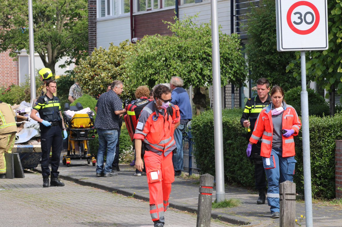 Melding traumahelikopter Mr. Schokkingstraat Westland