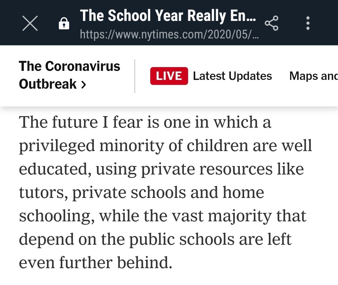 We should *expand* those opportunities with school choiceAll families should be able to choose private schools, not just the well offLet the money follow the child to whatever school works best for them.
