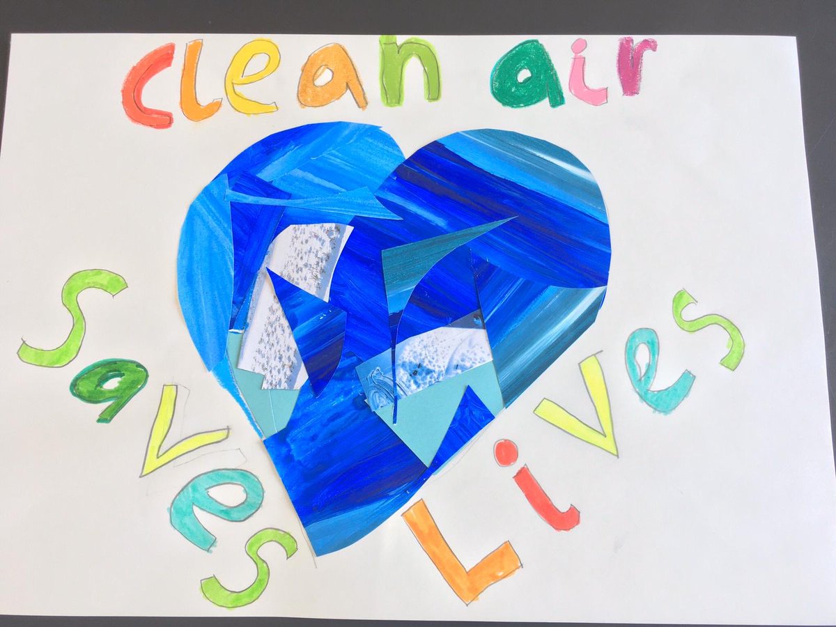 air_parents's tweet photo. Blue hearts are popping up in windows all over #islington as part of our campaign to highlight the importance of clean air during Coronavirus outbreak. Children are decorating blue hearts and displaying them in their windows. #ILoveCleanAir https://t.co/9nbmIlAgzP